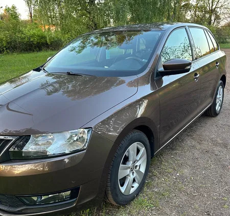 śląskie Skoda RAPID cena 47900 przebieg: 76000, rok produkcji 2019 z Narol